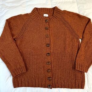 Hand Knit Cardigan Sweater